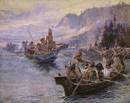  Lewis and Clark on the Lower Columbia